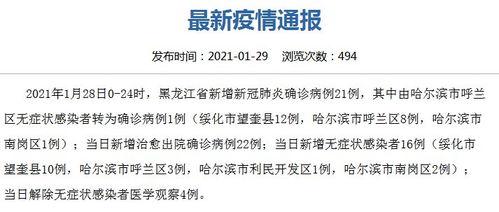 哈尔滨爆料最新疫情,多区域现新增病例，防控措施升级加强